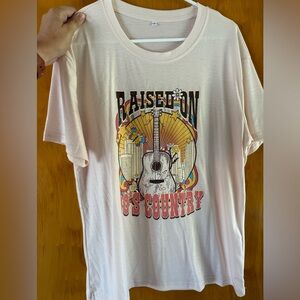 Raised On 90’s Country Tee- NWOT